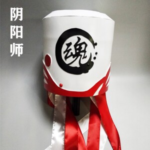 【风沁】手游阴阳师cos 白童子cos招魂幡道具 武器 包邮黑白鬼使