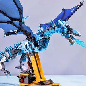 巨龙乐高积木高难度飞龙拼装模型15玩具男孩大型10恐龙8-12岁以上