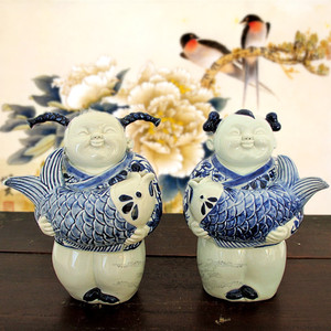 结婚礼物瓷娃娃