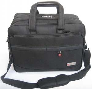 业务包男加大加厚黑色商务手提包一体式16寸电脑包单肩挎工具包