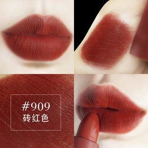 3ce口红砖红色吃土南瓜红棕姨妈脏橘色口红#116 117 909 220 221
