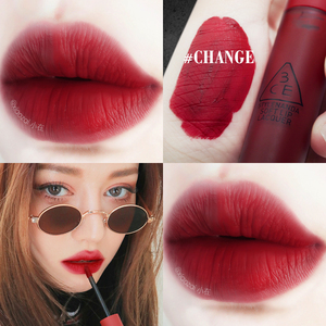 3ce口红唇釉 哑光雾面唇釉牛血色change
