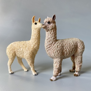 思乐品牌 羊驼 家禽仿真动物模型儿童认知早教玩具收藏摆件礼品