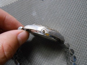 menoch美诺全自动双历男表古董收藏表上发条怀旧表老式0418-70