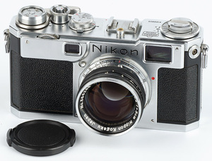 尼康s2 nikkor-s.c 50/1.4 经典尼康旁轴胶片相机
