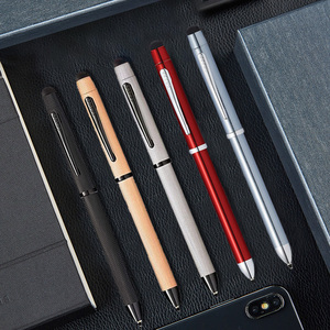 美国CROSS/高仕多功能三用笔复合笔触控原子笔自动铅笔圆珠笔