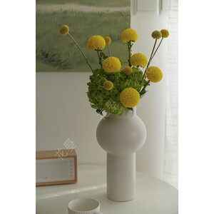 花曌 乒乓菊黄金球混搭插花鲜花水养 上海发货 顺丰快递 家居插花