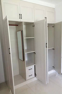 铝合金衣柜橱柜全屋定制全铝家具全铝家居铝材家具金属柜