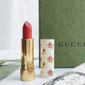 gucci 小碎花 水光 口红 古驰 倾色丝润 唇膏 203 25 500 碎花管