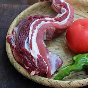 苏北特产 现杀食草水牛肉生鲜牛腩 五花腩 本地现宰水牛 新鲜现杀