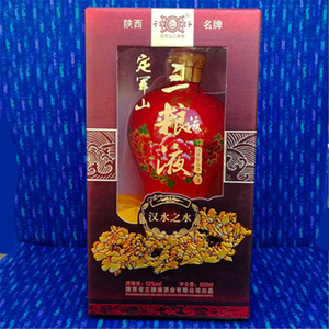 定军山三粮液汉水之水 浓香型白酒52度500ml粮食酒 陕西名酒 包邮