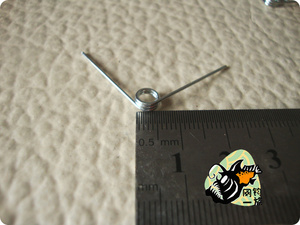 网钩一族 纺车轮diy用扭簧老款 渔轮回线圈弹簧断簧修补小配