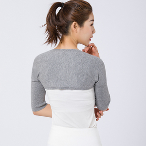 护肩颈椎坎肩保暖睡觉用夏季纯棉薄款女士肩部防寒月子肩膀背心