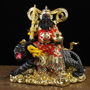 chendehua3600淘宝武财神神像 坐骑赵公明赵元帅财神爷 五路财神