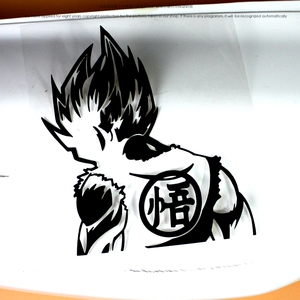 汽车贴纸超级赛亚人