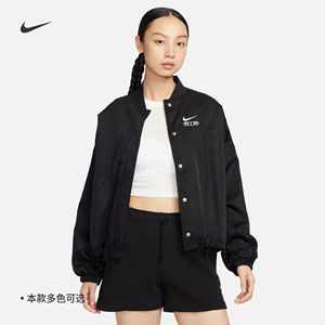 Nike耐克官方AIR女子OVERSIZE风梭织夹克外套宽松FN1909