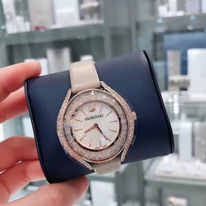 swarovski施华洛世奇手表女欧美璀璨时分镶满钻满天星石英防水表