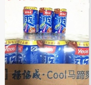 杨协成马蹄爽饮料300ml*24罐含果肉2019年生产日期 多省包邮