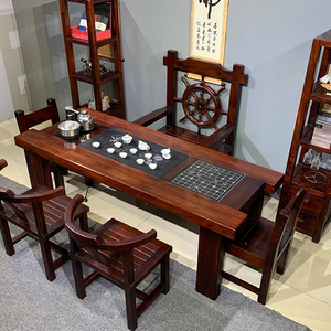 00578人付款淘宝阳台茶桌茶桌椅组合现代简约办公家用小茶台轻奢岩板