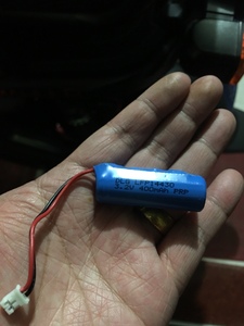 可充电太阳能设备14430 3.2v 400mAh 东海ETC锂电池 尺寸14*43mm