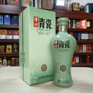 2018年 陈年老酒 洋河青瓷 浓香型 52度 480ml 纯粮食酒