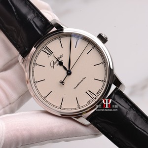 二手】glashutte格拉苏蒂参议员自动机械男表36-01-01-02-01