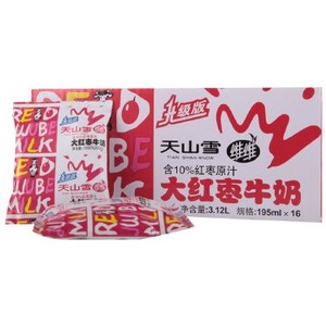 7月份生产维维天山雪大红枣牛奶200g*16袋江浙沪皖特价包邮