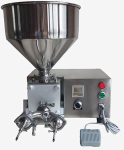 1032373343abcd淘宝单表自动定量注料机蛋糕房泡芙注芯注馅机奶油