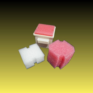 pvc86型线盒填充泡沫块 剪力墙预埋暗装开关插座底盒保护封堵模块