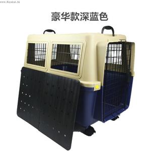 多多咪 豪华宠物航空箱托运箱 犬猫托运笼 带轮加厚耐用100x67x75