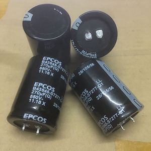 EPCOS 550V270UF LL Q级胆机高压滤波电容  35MM 50MM