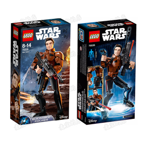 乐高积木男孩LEGO 75535 汉·索罗星球大战人偶 儿童塑料拼搭玩具