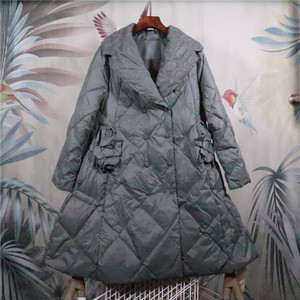 新品~卓拉zuolla正品女装大反领纯色羽绒服-秋冬纯色-044636