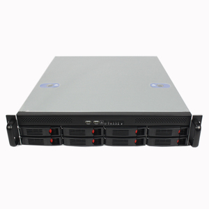 2U8盘位热插拔服务器机箱机架式网吧存储短款服务器机箱包邮550深