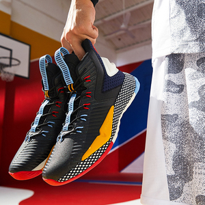 安踏秋冬款男鞋要疯速决3代汤普森kt战靴减震高帮篮球鞋11941606