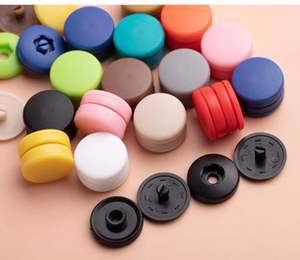 免工具免钉免缝按扣树脂四合扣13mm14色儿童鞋扣婴儿服按扣环保扣