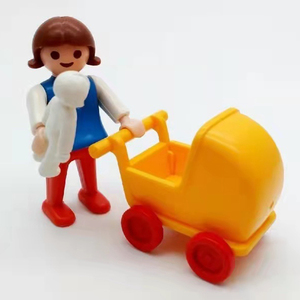 playmobil 德国摩比世界 3357推婴儿车