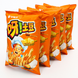 好丽友70g呀土豆薯条蜂蜜黄油味膨化休闲办公零食小吃