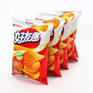 好丽友好友趣薯片大凹凸75g多种口味膨化食品吃货休闲零食小吃