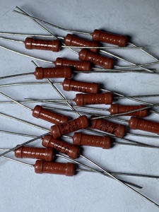 日本HDK 2W 1K 红袍胆机粗铜脚电阻 5*15MM