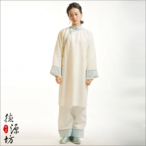 步步惊心马尔泰若曦刘诗诗步步同款影视古装清朝妃子白色侍寝睡衣