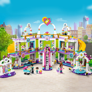 乐高好朋友系列41450心湖城购物商城儿童益智拼装积木玩具女孩