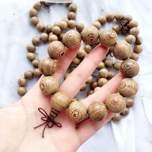 5大珠子红木手串手持车挂平安扣六字真言挂件欢型蜜148.