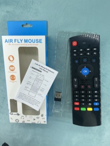 2.4G空中飞鼠MX3语音红外学习遥控器 体感键盘鼠标 机顶盒遥控器