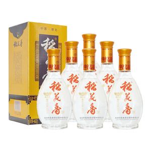湖北稻花香黄金宴52度白酒整箱500ml*6瓶盒装粮食酒婚宴酒送礼酒