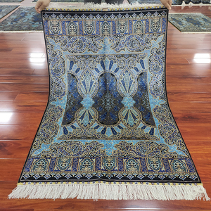 000人付款淘宝丝优客地毯 31x31cm 欧式客厅卧室茶几地毯南阳出口丝毯