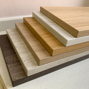 实木颗粒板e0级橱柜门板灶台厨房柜门定制进口爱格板定做双饰面板