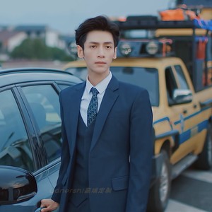 追光者罗本罗云熙同款衣服羊毛西服套装秋新款气质西服男明星定制