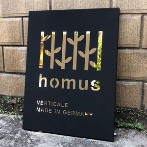 新款公司镂空门牌科室牌铜牌广告牌不锈钢钛金定制户外牌匾门头