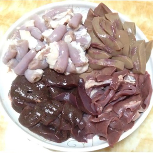 冻猪杂